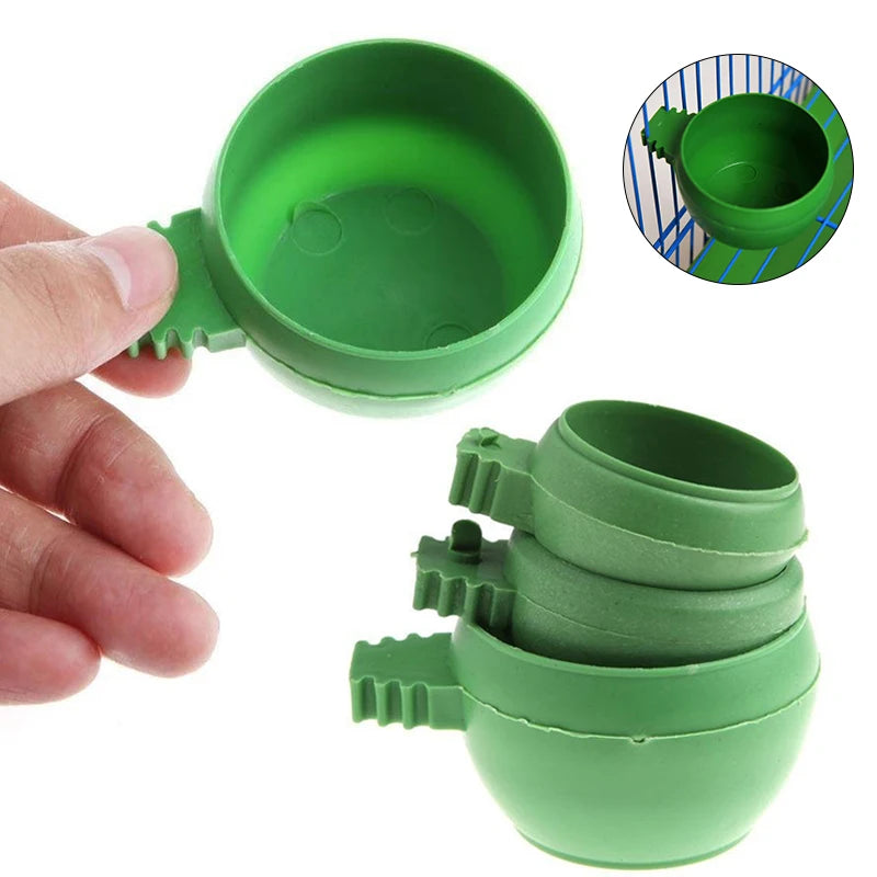 Green Clip-On Bird Feeder