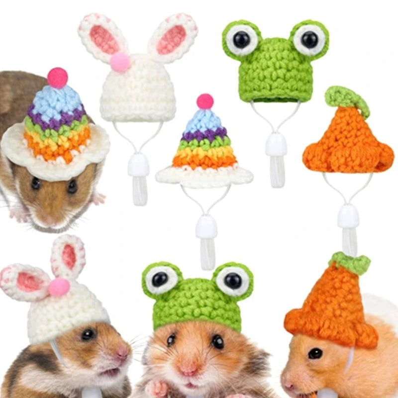 Adorable Crochet Hamster Hat