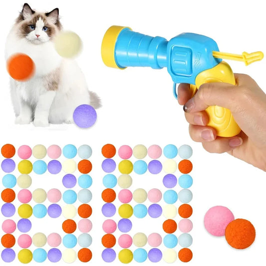 Playful Cat Ball Shooter