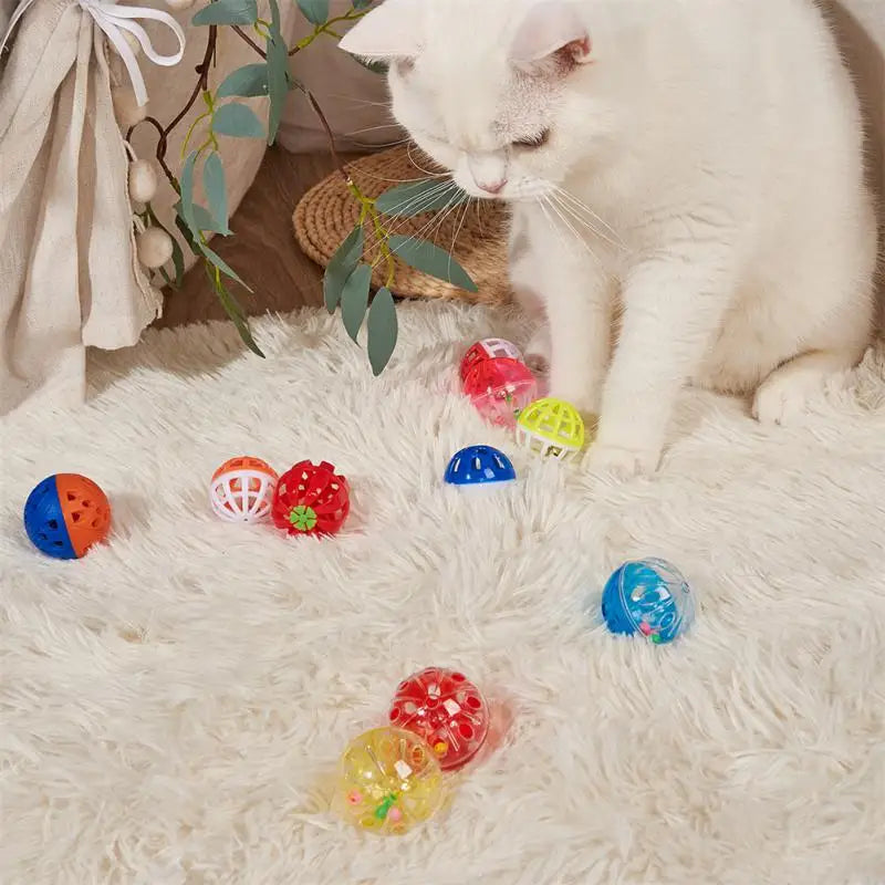 Engaging Cat Ball Toy [ 6 Pcs ]