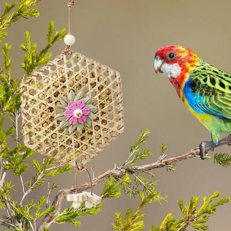 Parrot Cage Foraging Toy