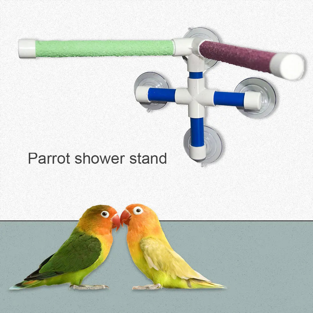 Adjustable Window Bird Perch