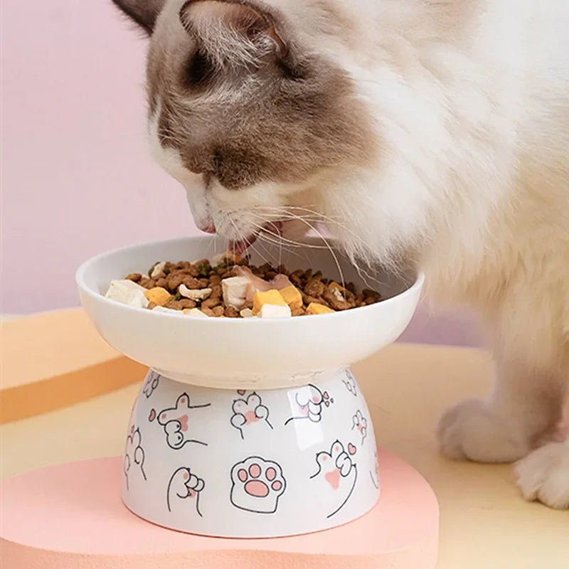 Cute Kitty Feeding Bowl