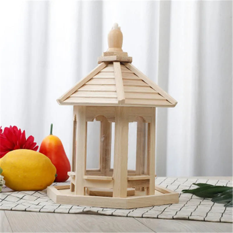 Classic Wooden Gazebo Feeder