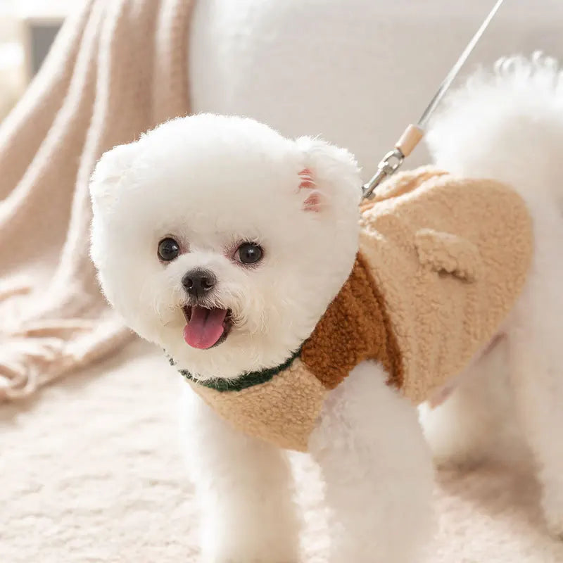 Autumn Sherpa Dog Jacket