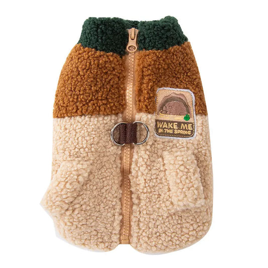 Autumn Sherpa Dog Jacket