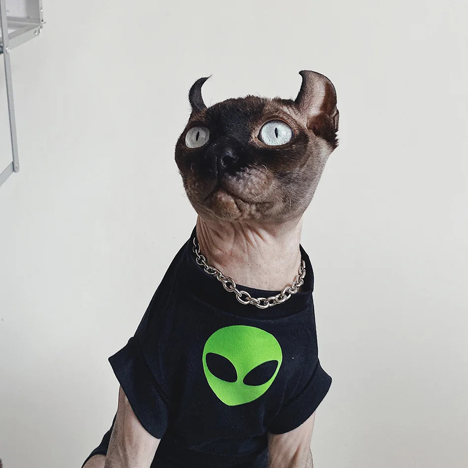 Cosmic Cat Alien Shirt