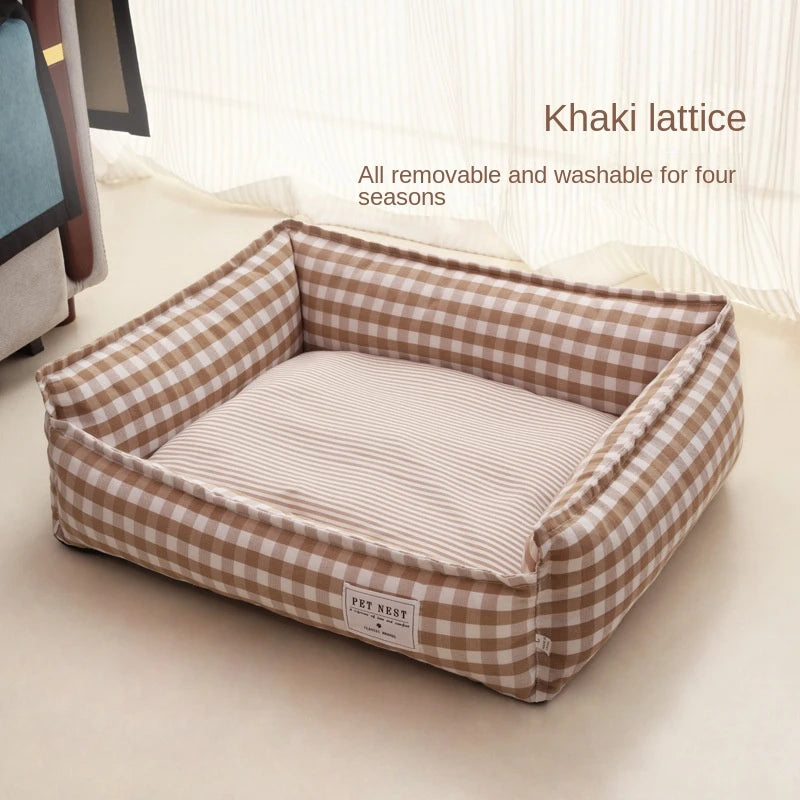 Plush Comfort Dog Bed