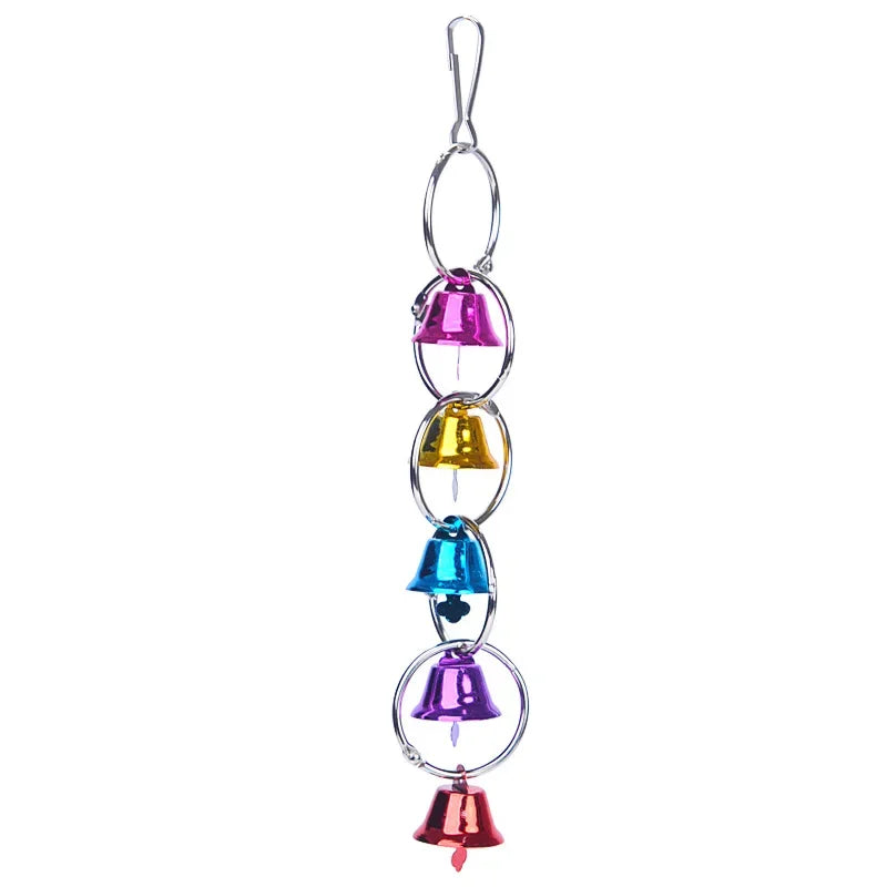 Rainbow Bells Bird Toy