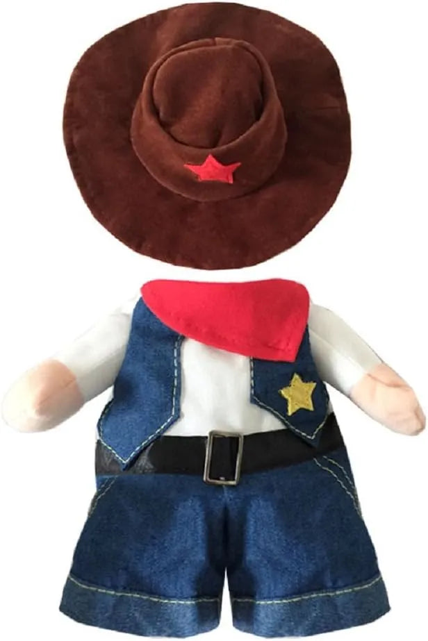 Cowboy Cat Sheriff Outfit