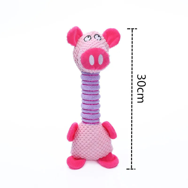 Squeaky Plush Dog Toy