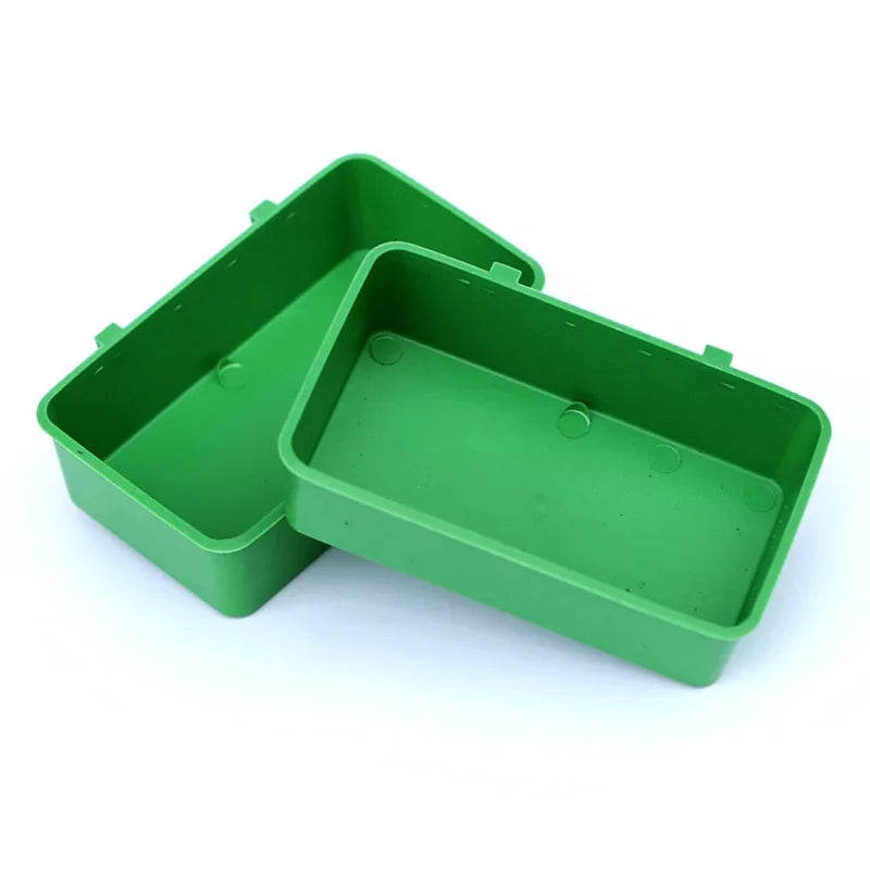 Green Bird Food Tray