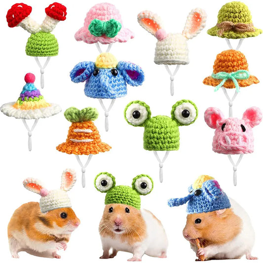 Animal Themed Hamster Hats