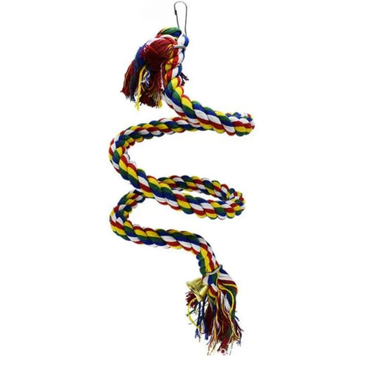 Cotton Rope Spiral Perch