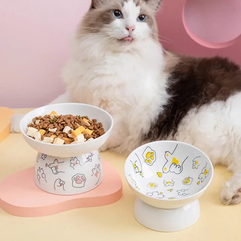 Cute Kitty Feeding Bowl