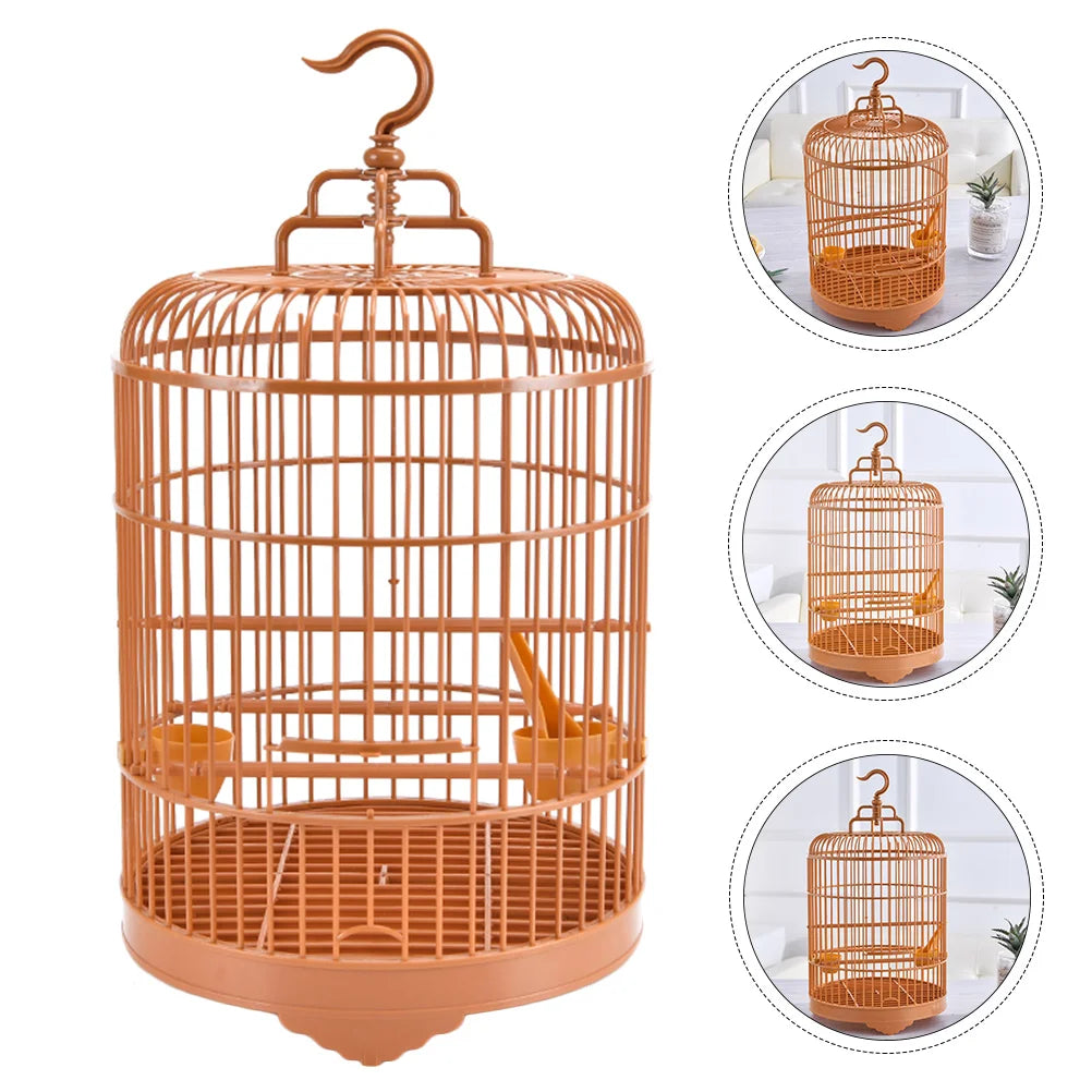 Elegant Round Birdcage Design