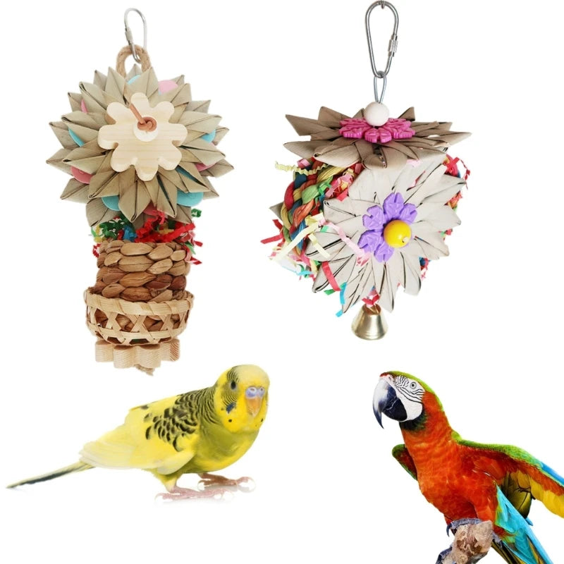 Floral Foraging Bird Toy