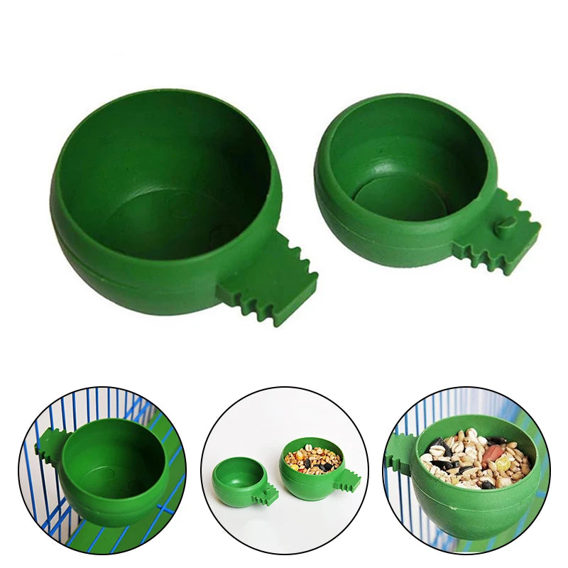 Green Clip-On Bird Feeder