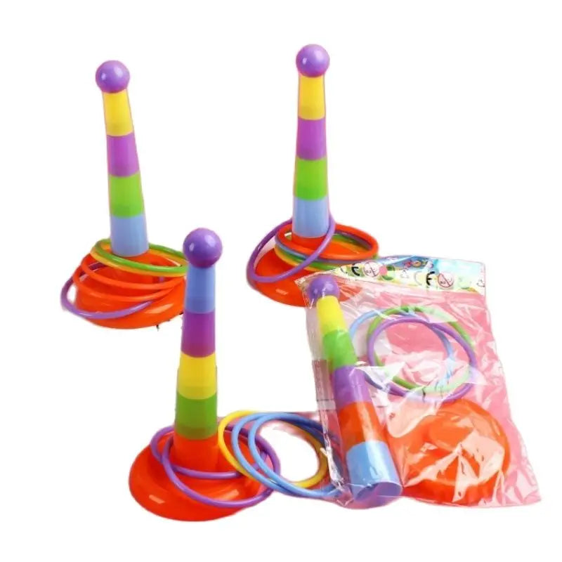 Colorful Bird Ring Stacker