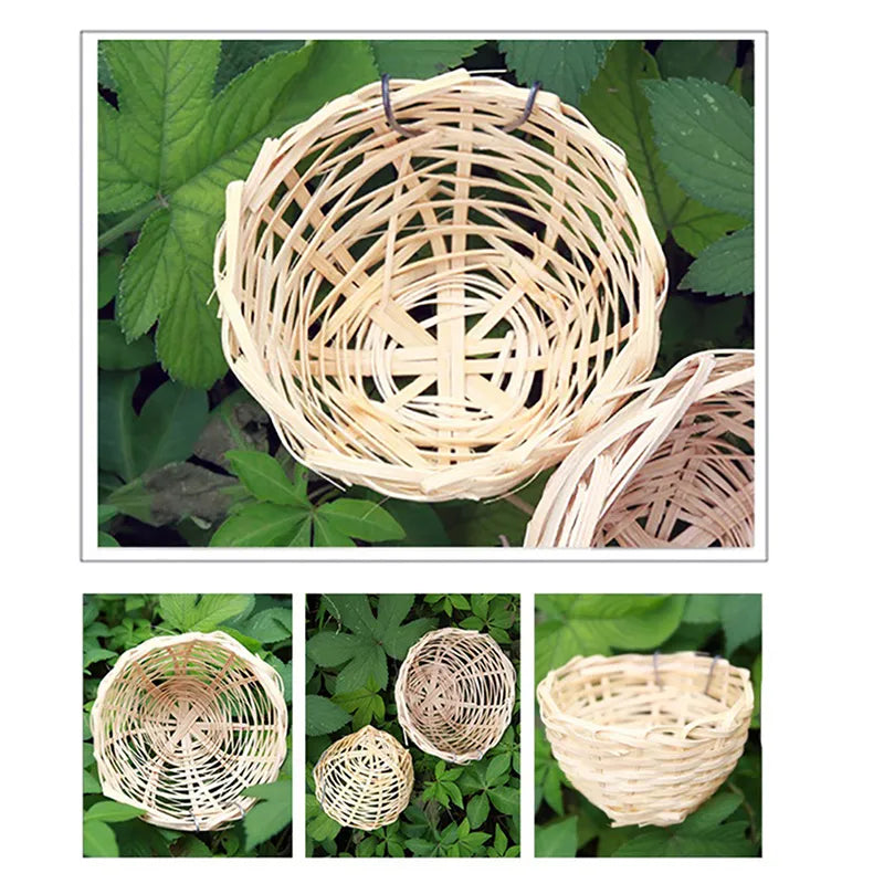 Woven Rattan Bird Nest