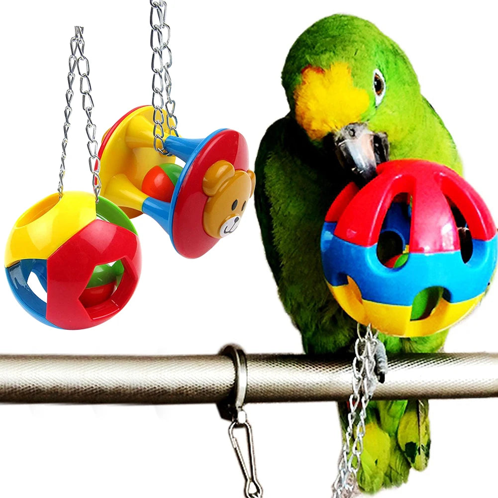 Colorful Bird Puzzle Toy