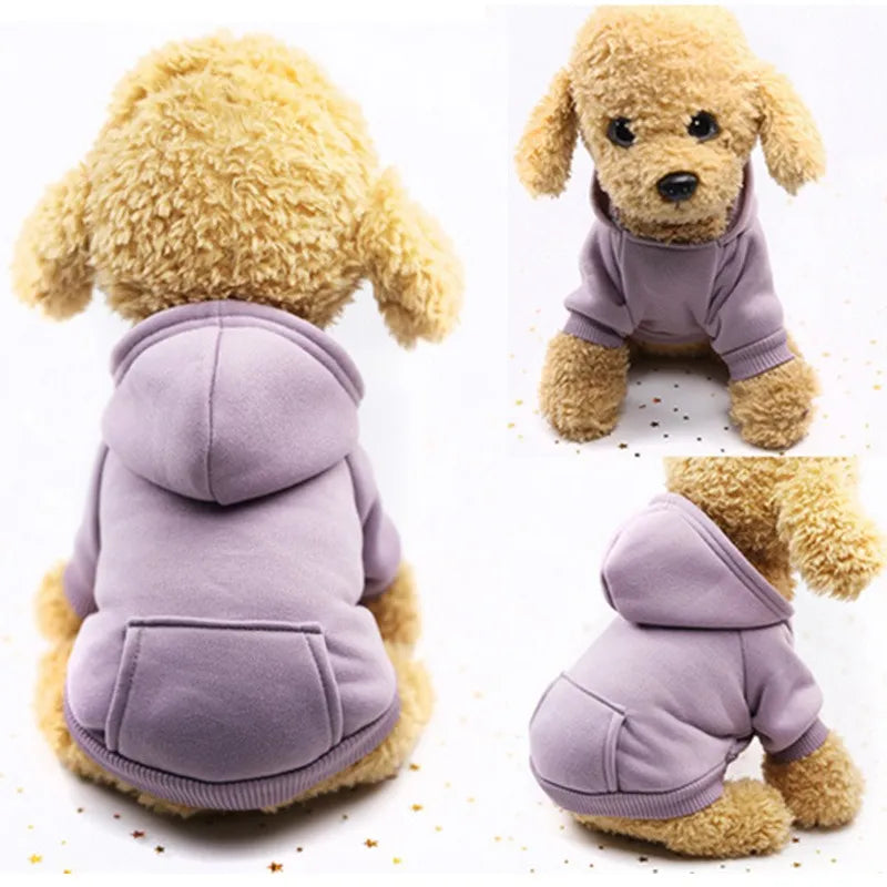 Lavender Snuggle Pup Hoodie