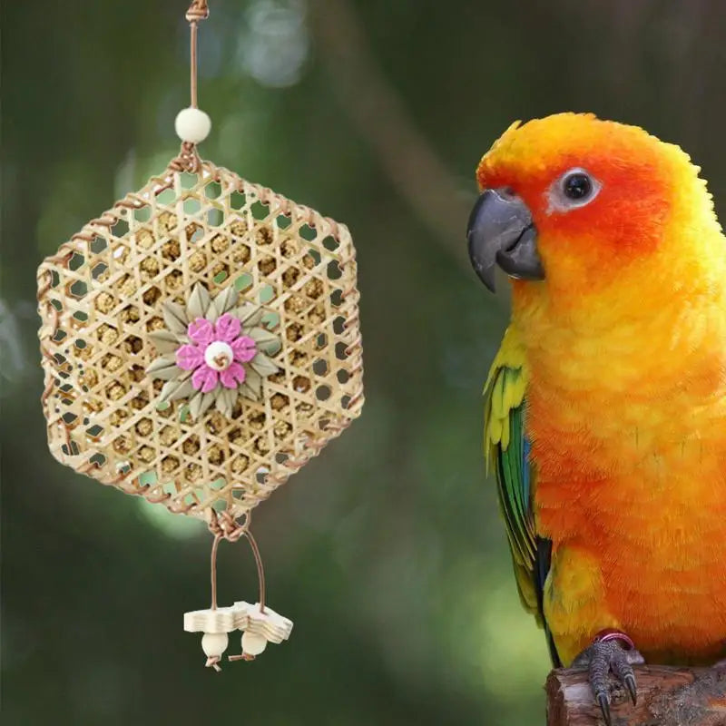 Parrot Cage Foraging Toy