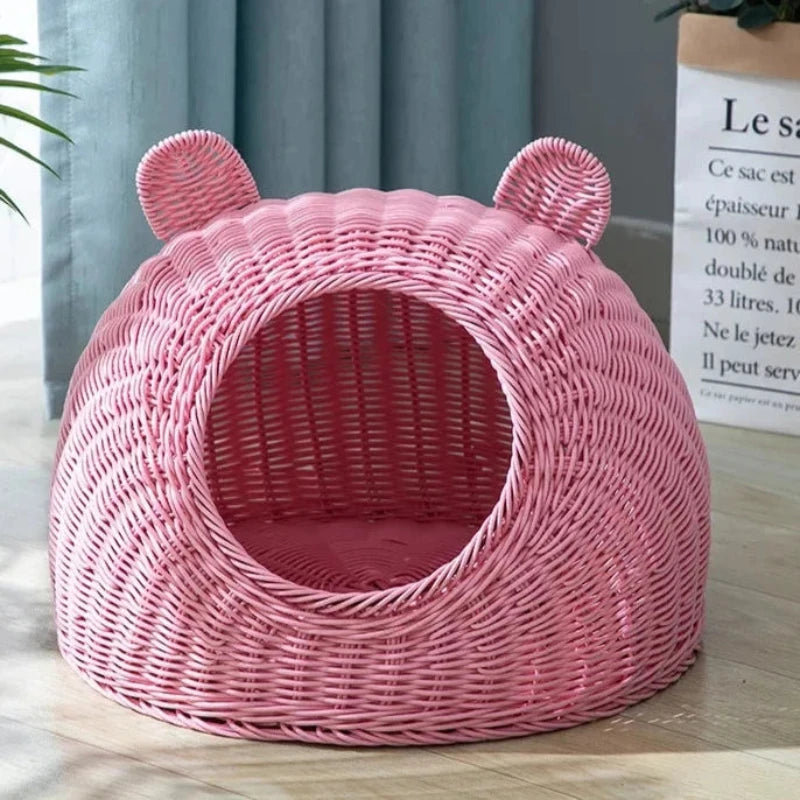 Feline Woven Hideaway Dome