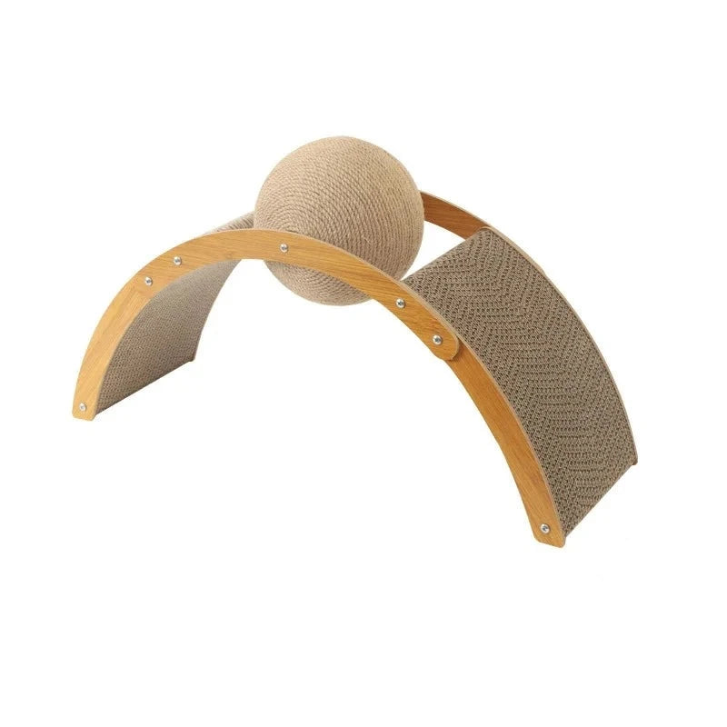 Curved Design Cat Scratcher