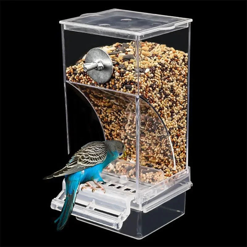 Acrylic Bird Seed Perch