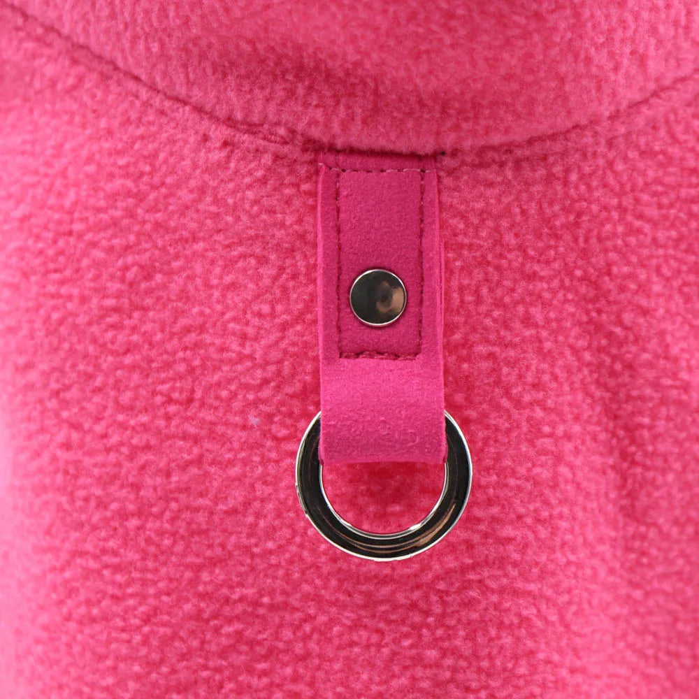 Fleece Dog Harness Jacket - Comfortable Warmth for Every Walk