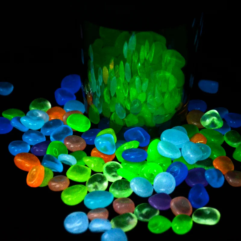 Glowing Stones For Aquarium - Glow in the Dark