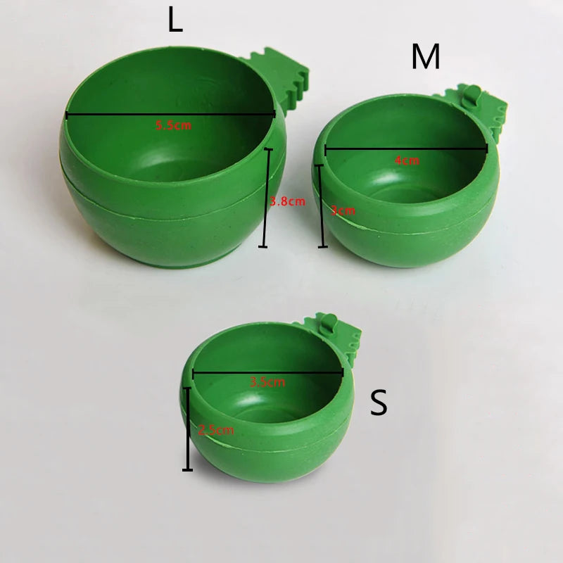 Green Clip-On Bird Feeder