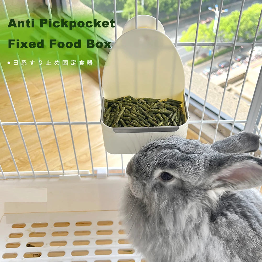 Rabbit Feeder Bowl Holder