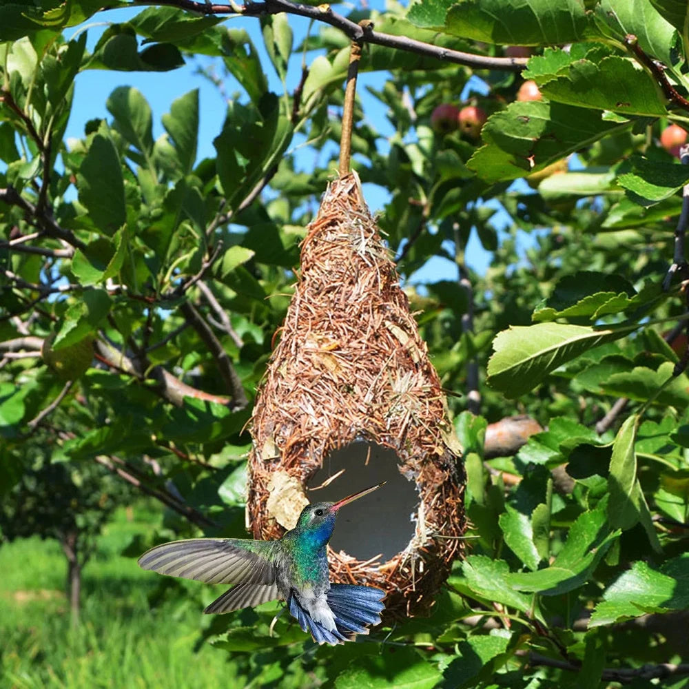 Natural Weave Birdhouse