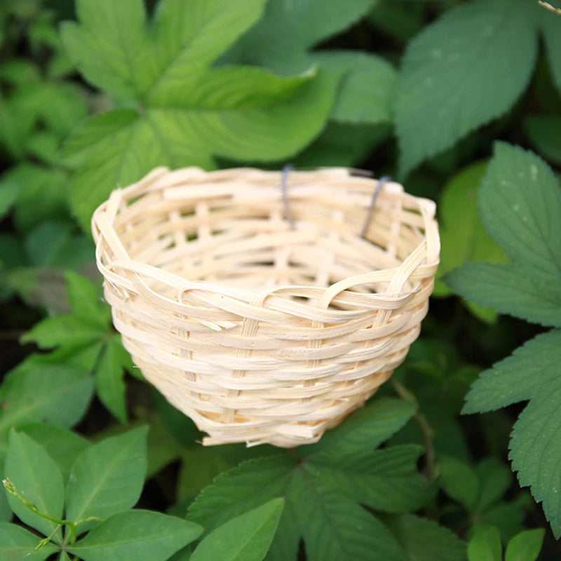 Woven Rattan Bird Nest