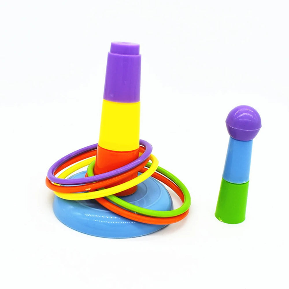 Colorful Bird Ring Stacker