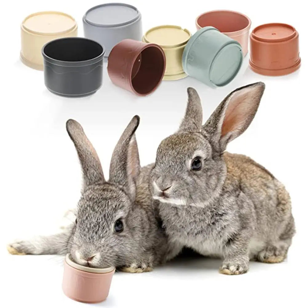 Rabbit Feeding Storage Containers