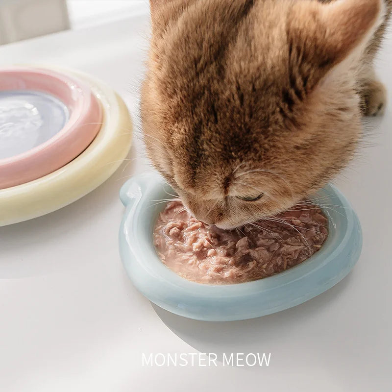 Cute Ceramic Cat Bowl