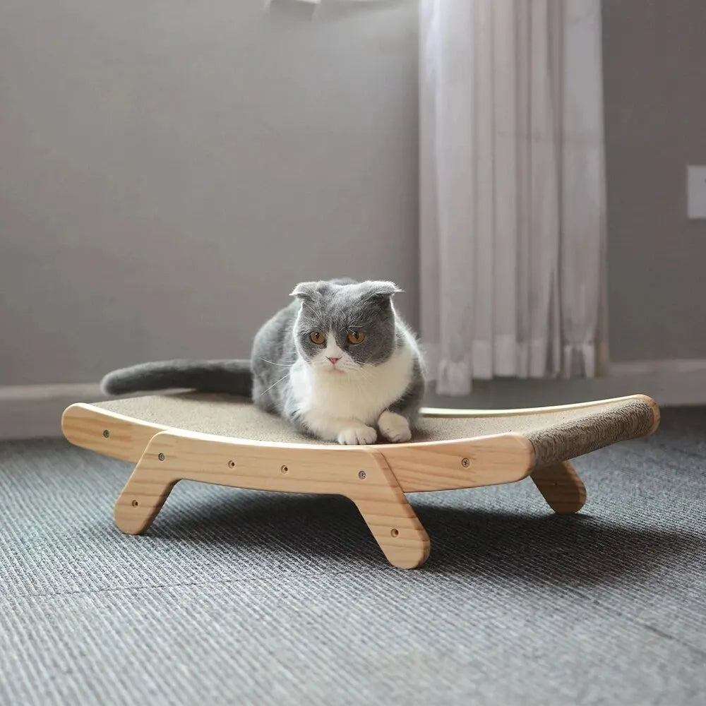 Wooden Cat Scratching Board