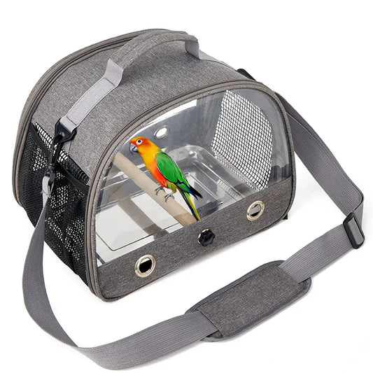 Portable Transparent Bird Carrier