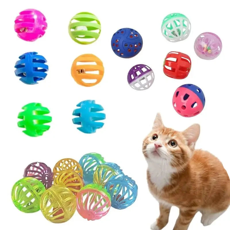 Engaging Cat Ball Toy [ 6 Pcs ]