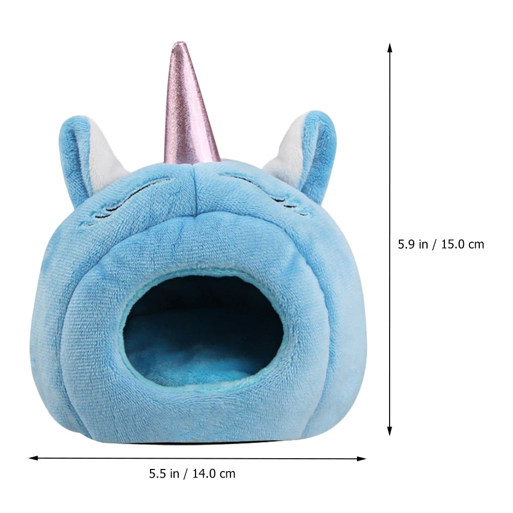 Plush Unicorn Rabbit Bed