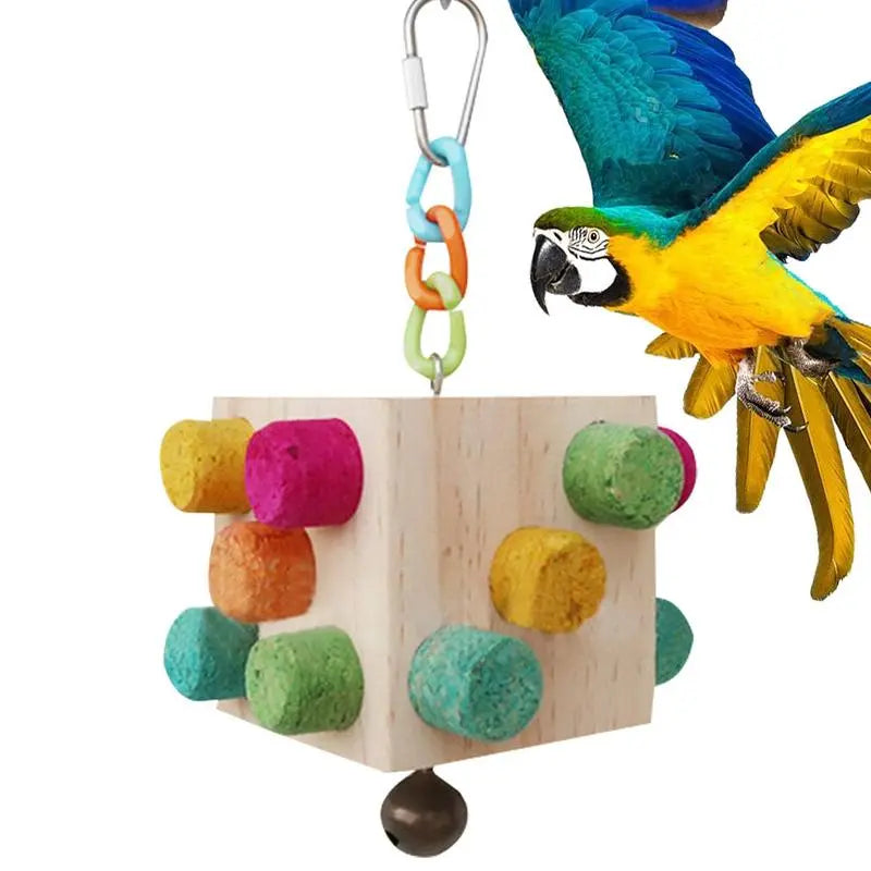 Colorful Parrot Chew Toy