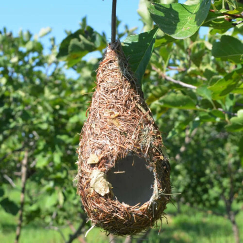 Natural Weave Birdhouse