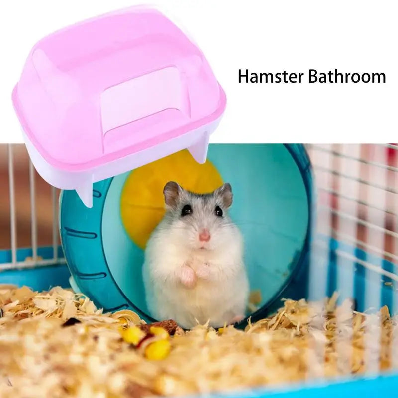 Compact Hamster Bath House