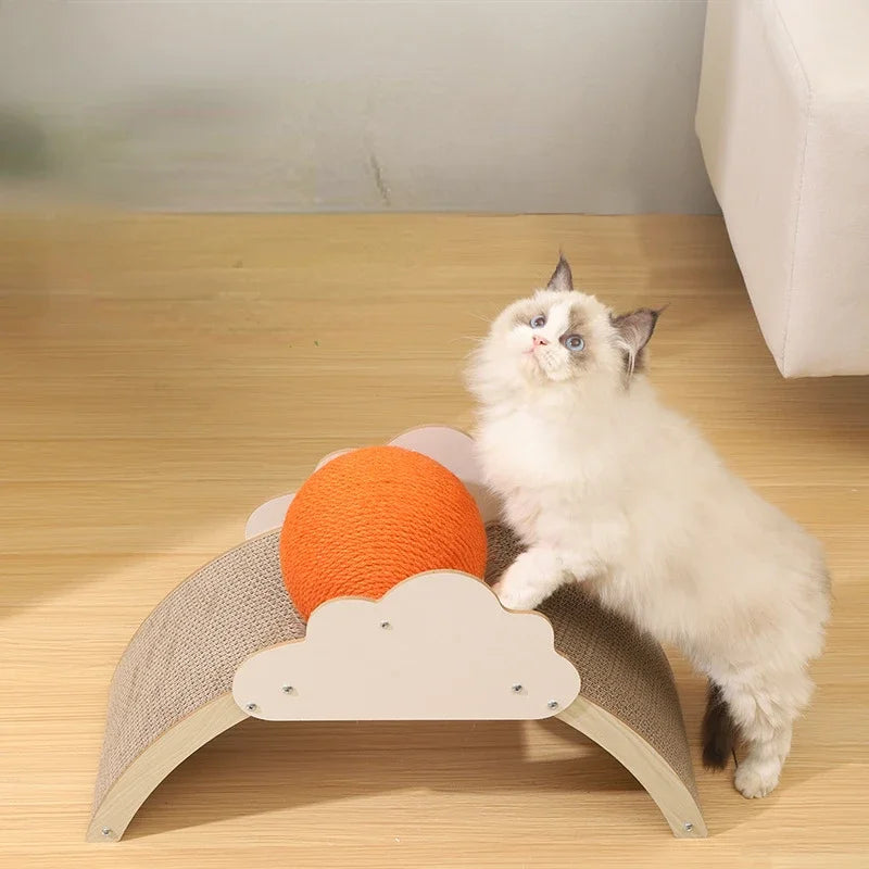 Curved Design Cat Scratcher