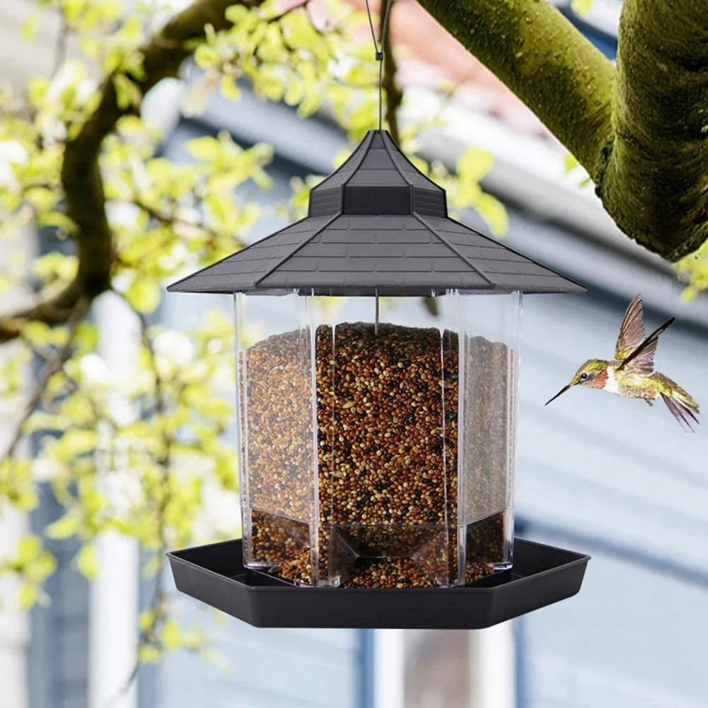 Rustic Garden Bird Feeder