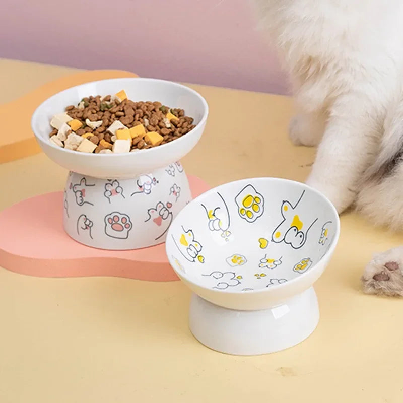 Cute Kitty Feeding Bowl