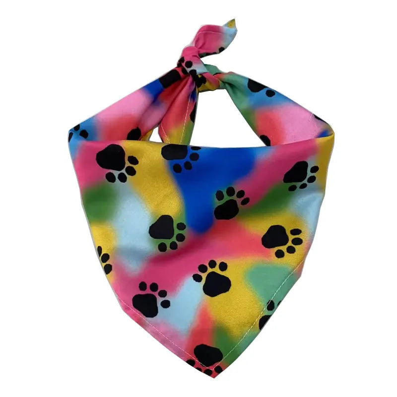 Colorful Dog Bandana Wear